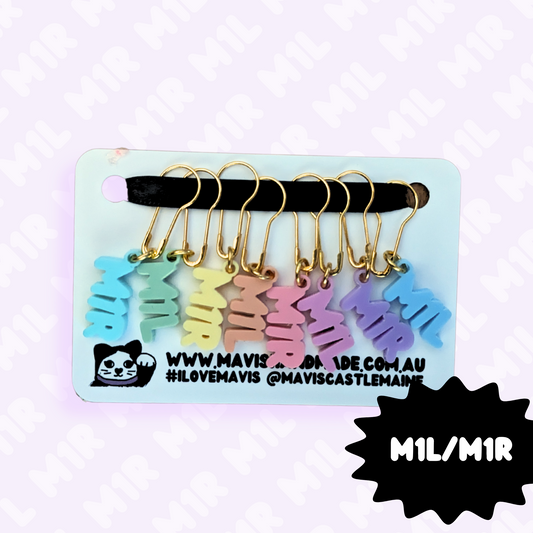 M1L/M1R Increase Stitch Markers