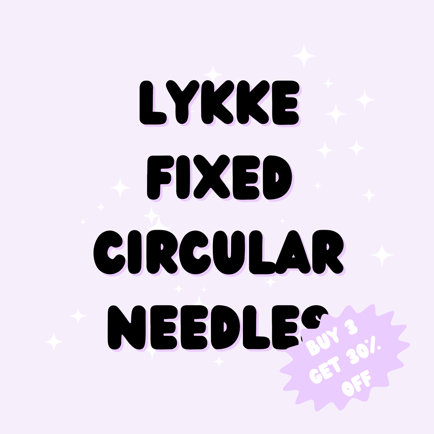 Lykke Fixed Circular Knitting Needles