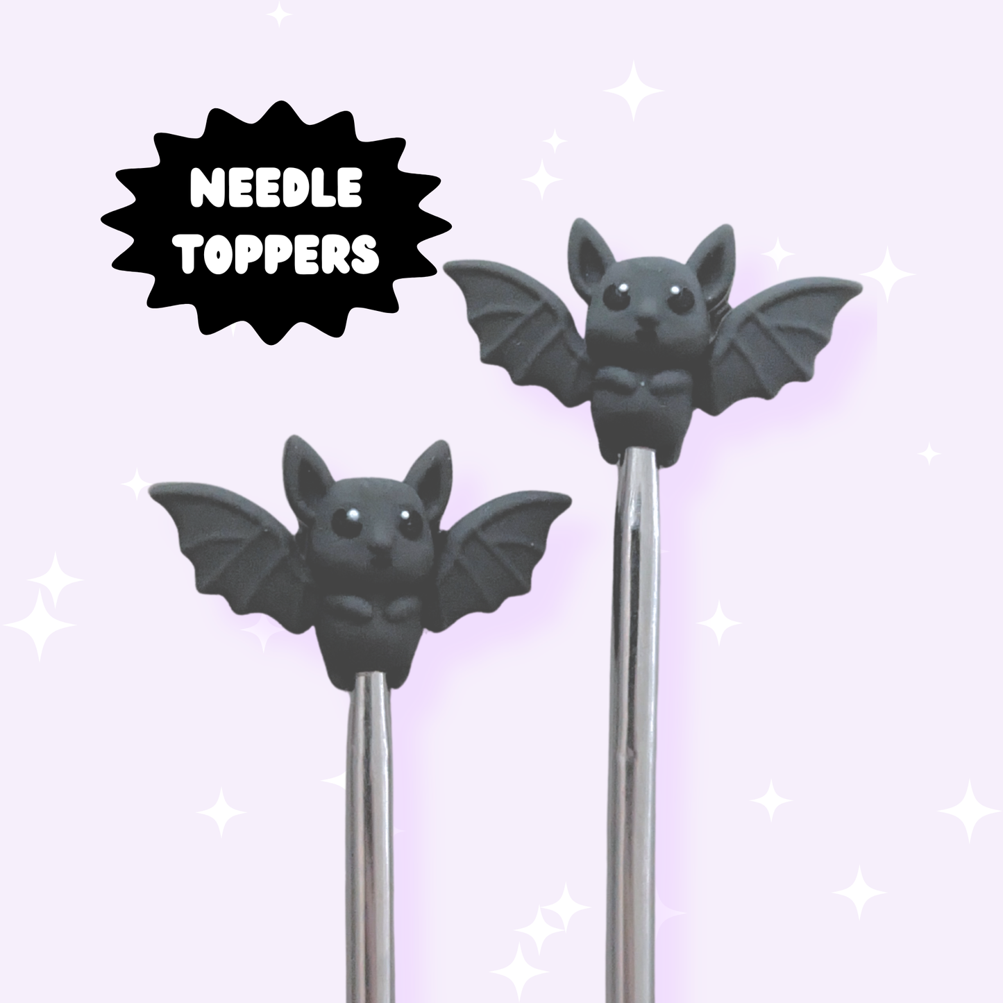 Bats - Needle Toppers