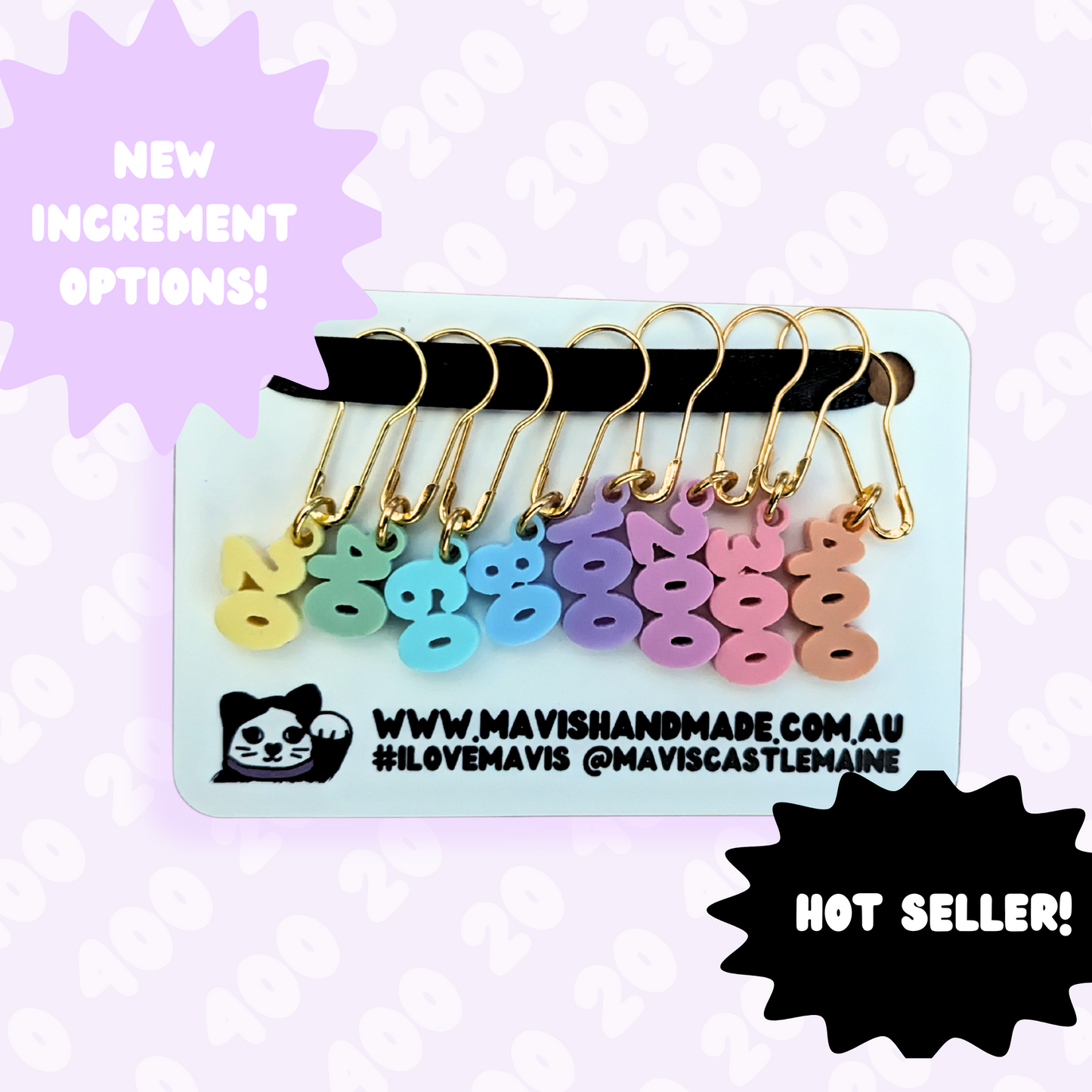 Counting Stitch Markers